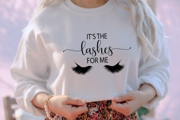 Lashes SVG for Crafts and Graphics