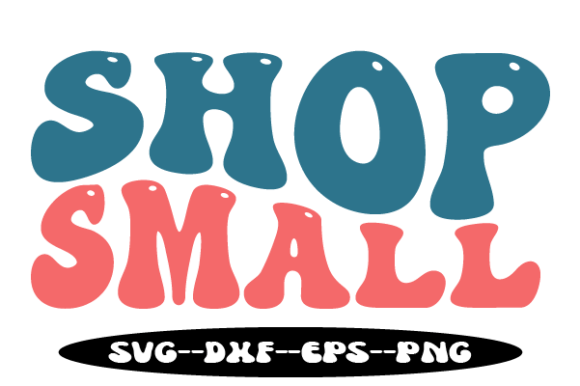 Shop Small Retro Wavy Svg Sublimation for Crafts and Graphics